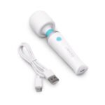 Le Wand Classique Mini Rechargeable Vibrating Wand Massager – White - Image 8