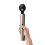 Le Wand Die Cast Rechargeable Massager Silver - Image 4