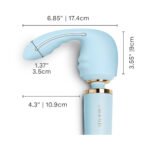 Le Wand Flexi Posable Silicone Attachment – Blue - Image 6