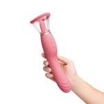 Le Wand Lick Rechargeable Double-Ended Vibrator – Light Pink - Image 8
