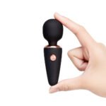 Le Wand Mini Micro Wand Vibrator – Black - Image 4