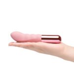 Le Wand Mini Vibe G-Thrill Rechargeable G-Spot Vibrator – Light Pink - Image 5