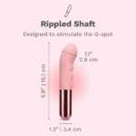 Le Wand Mini Vibe G-Thrill Rechargeable G-Spot Vibrator – Light Pink - Image 10