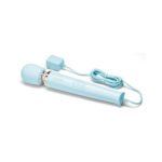Le Wand Plug-In Vibrating Massager Sky Blue - Image 3