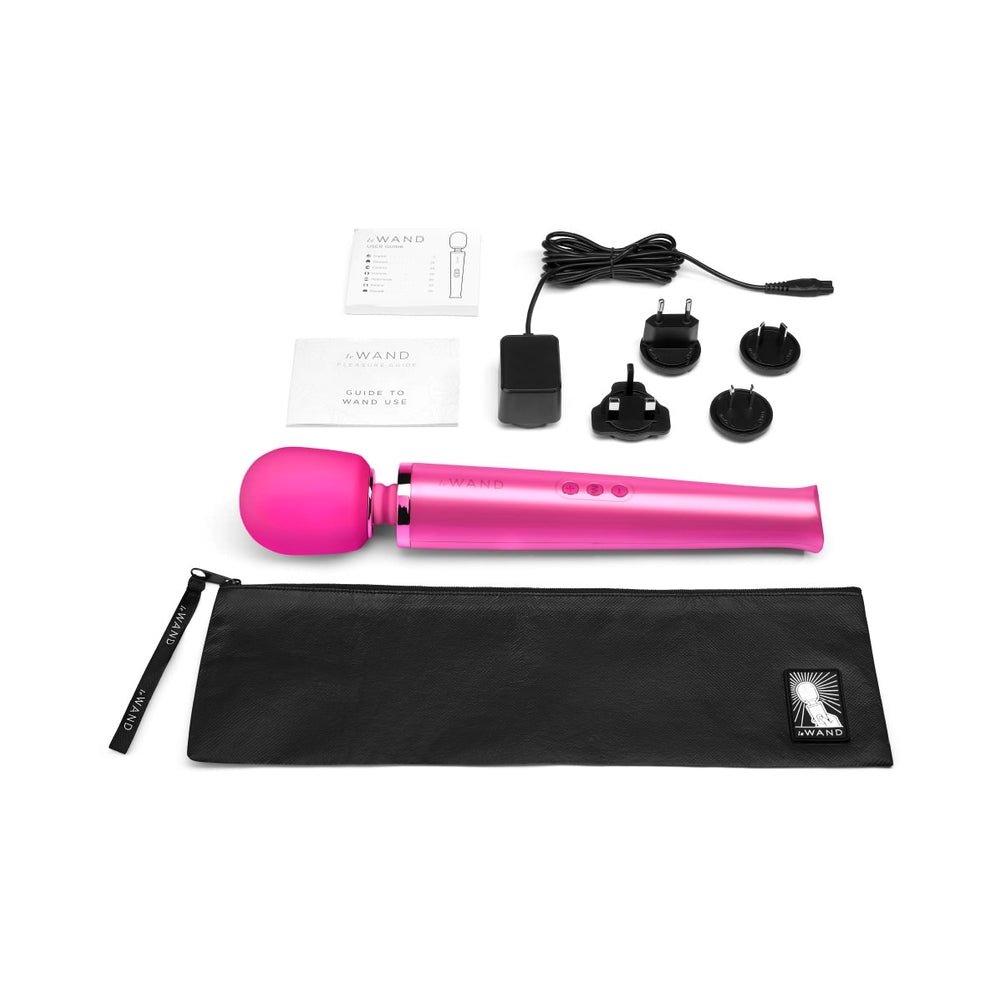 le-wand-rechargeable-vibrating-massager-magenta Le Wand Rechargeable Vibrating Massager Magenta - Image 1