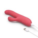 Le Wand Thrust Rechargeable Thrusting Rabbit Vibrator – Hot Pink - Image 8