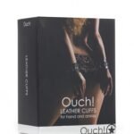 Leather Cuffs for Hands and Ankles - Black