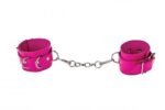 Leather Cuffs for Hands and Ankles - Pink - Image 2
