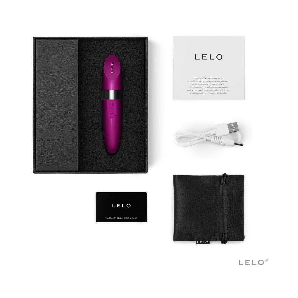 lelo-mia-2-rechargeable-lipstick-vibrator-deep-rose LELO MIA 2 Rechargeable Lipstick Vibrator Deep Rose - Image 1