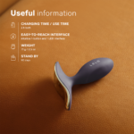 LELO Surfer 2 Rechargeable App-Controlled Anal Vibrating Plug – Black - Image 7
