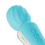 LELO SWITCH Double-Sided Wand Vibrator – Aqua - Image 3