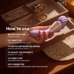 LELO SWITCH Double-Sided Wand Vibrator – Aqua - Image 10