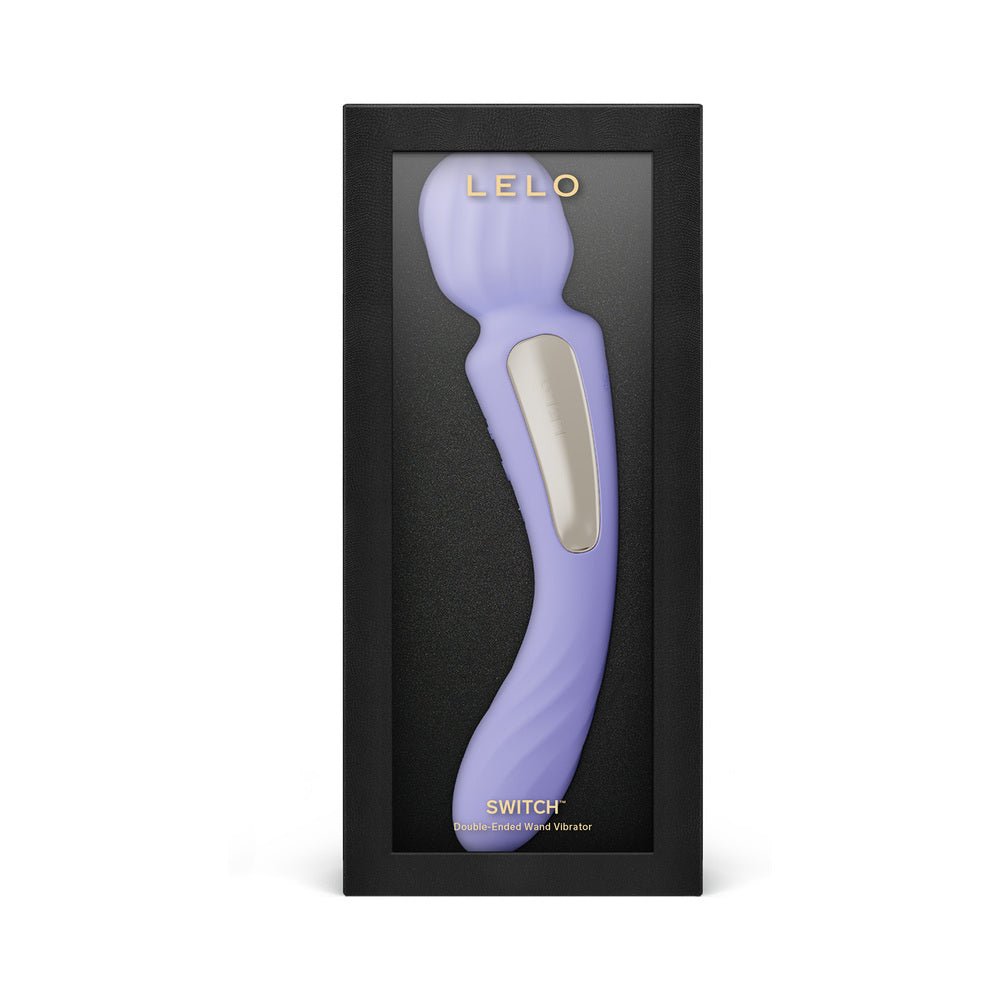 lelo-switch-double-sided-wand-vibrator-lilac LELO SWITCH Double-Sided Wand Vibrator Lilac - Image 1