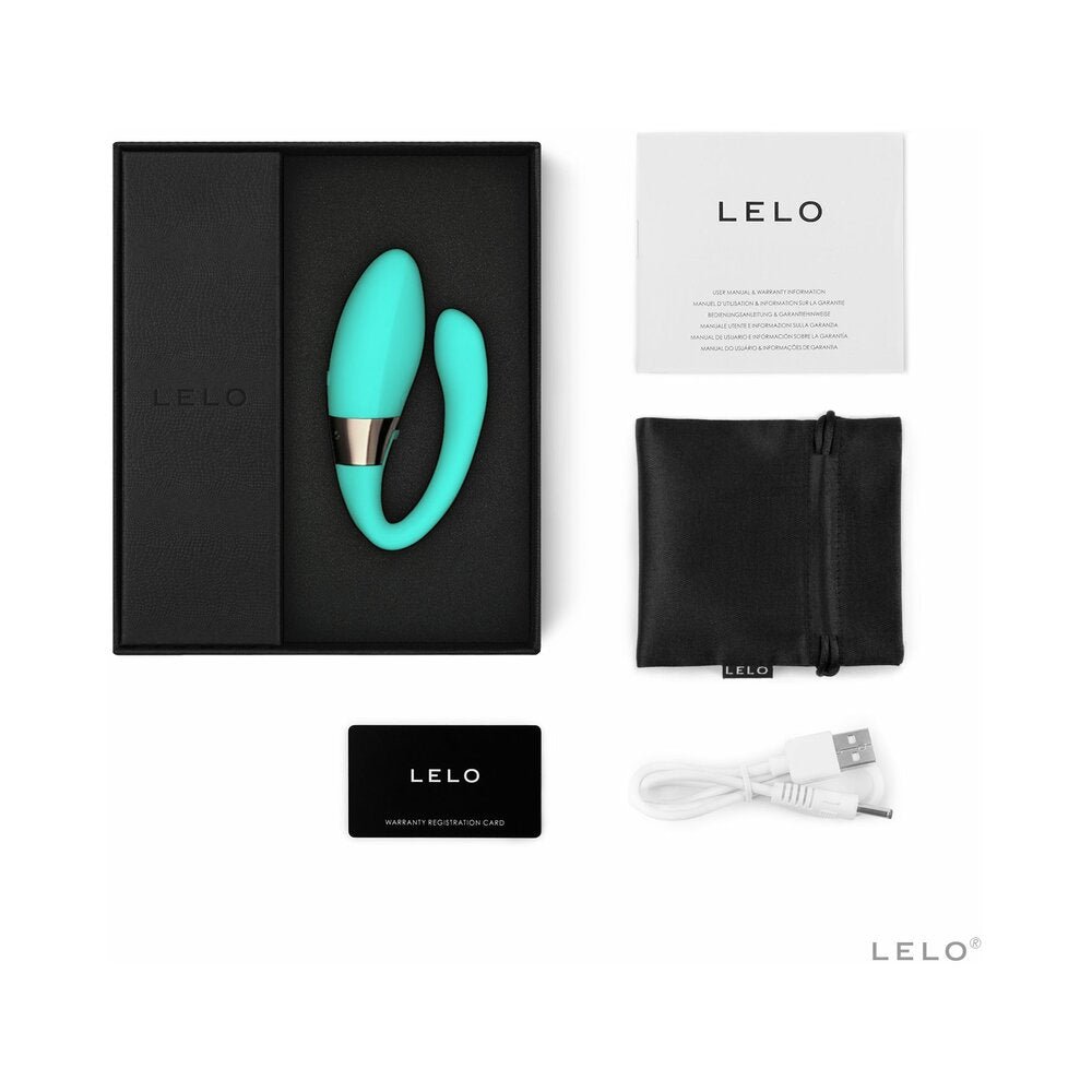 lelo-tiani-harmony-rechargeable-dual-stimulation-couples-vibrator-aqua LELO TIANI HARMONY Rechargeable Dual Stimulation Couples Vibrator Aqua - Image 1