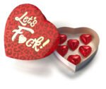 Let's Fuck - Chocolate Heart Box