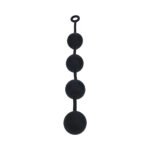 LEVELZ Round Silicone Anal Balls XXLarge 60 mm Black