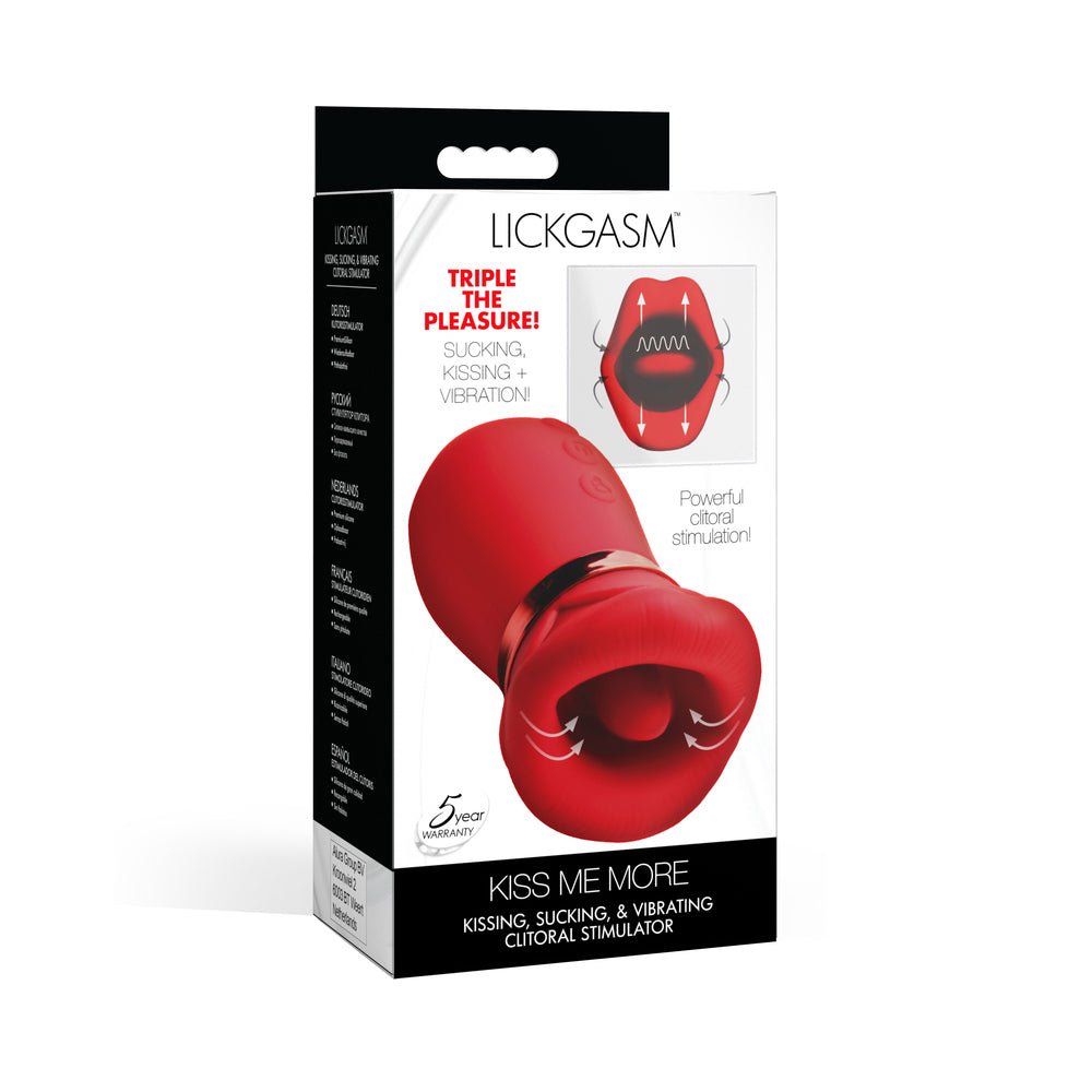 lickgasm-kiss-me-more-kissing-sucking-vibrating-clitoral-stimulator Lickgasm Kiss Me More Kissing, Sucking, & Vibrating Clitoral Stimulator - Image 1