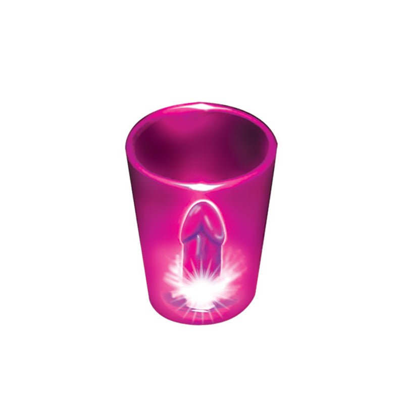 light-up-shot-glasses-magenta Light Up Shot Glasses Magenta - Image 1