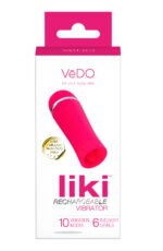 Liki Rechargeable Flicker Vibe - Foxy Pink - Image 8