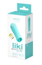 Liki Rechargeable Flicker Vibe - Tease Me Turqoise - Image 2