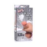 Loadz 7 in. Dual Density Squirting Dildo Light