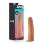 Lock on - 7 Inch Realistic Lock on Dildo - Mocha - Image 4