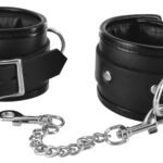 Locking Padded Wrist Cuffs W/chain