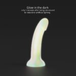 Love to Love Dildolls Fantasia Glow-in-the-Dark Silicone Dildo – Rainbow Pastel - Image 5
