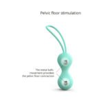 Love to Love Joia Silicone Kegel Balls – Teal - Image 3