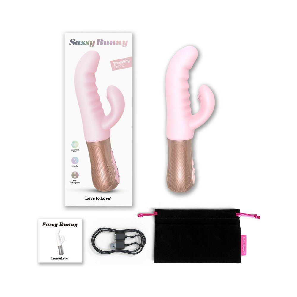 love-to-love-sassy-bunny-thrusting-rabbit-baby-pink Love to Love Sassy Bunny Thrusting Rabbit Baby Pink - Image 1