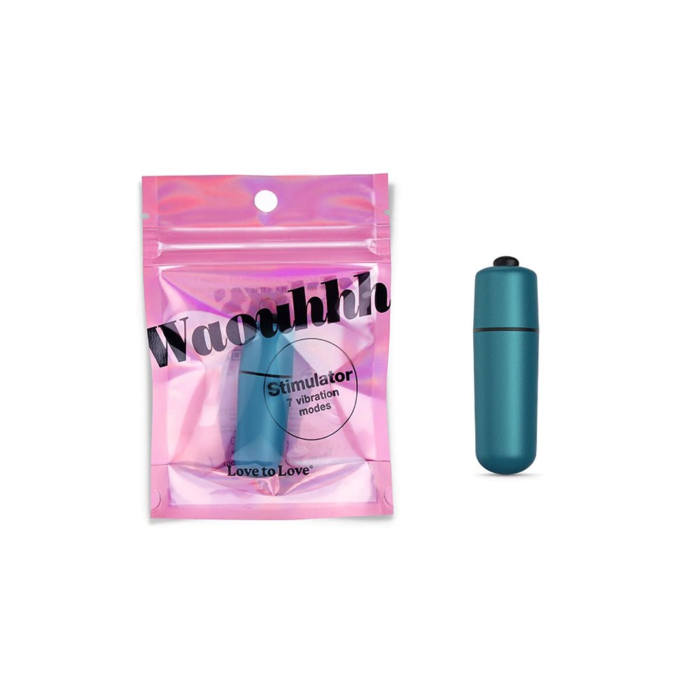 love-to-love-waouhhh-bullet-vibrator-teal-me Love to Love Waouhhh Bullet Vibrator Teal Me - Image 1