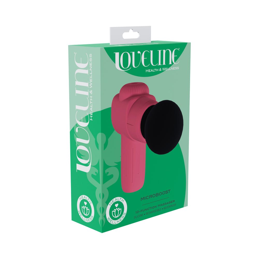 loveline-microboost-massager-silicone-pink LoveLine MicroBoost Massager Silicone Pink - Image 1