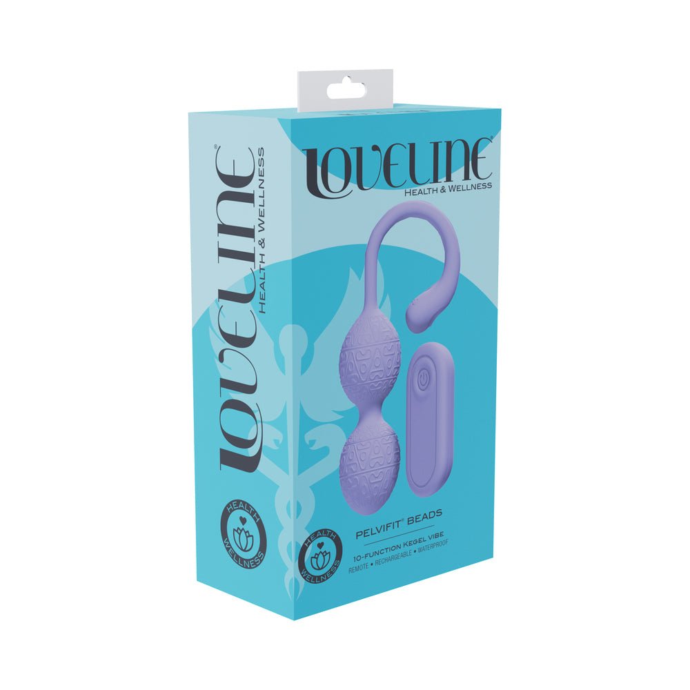 loveline-pelvifit-beads-kegel-vibe-waterproof-remote-lavender LoveLine PelviFit Beads Kegel Vibe Waterproof Remote Lavender - Image 1