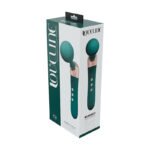LoveLine Serenity Wand Silicone Rechargeable Splashproof Forest Green