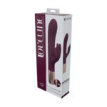 LoveLine Traveler Rabbit Silicone Rechargeable Splashproof Burgundy