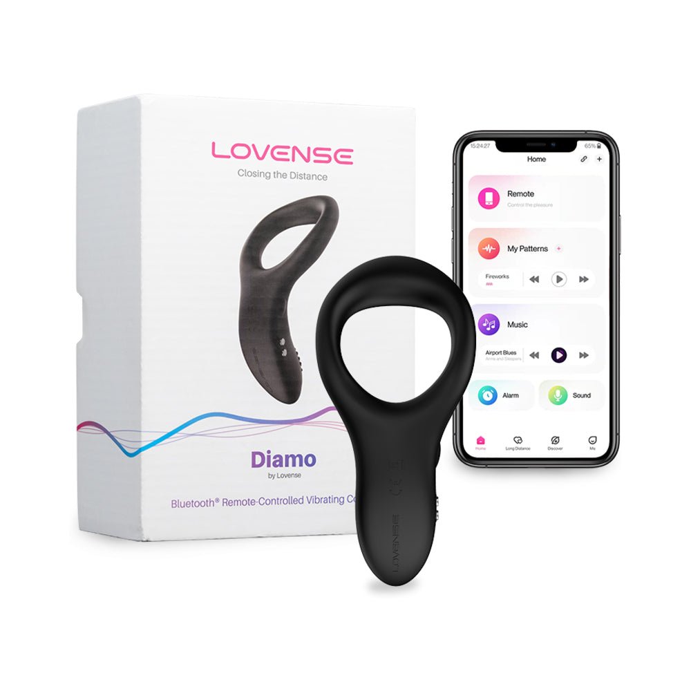 lovense-diamo-bluetooth-remote-controlled-vibrating-cockring Lovense Diamo Bluetooth Remote-Controlled Vibrating Cockring - Image 1