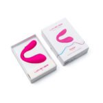 Lovense Dolce Bluetooth Adjustable Dual Vibrator – Hot Pink - Image 2