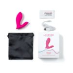 Lovense Flexer App-Controlled Wearable Insertable Vibrator – Hot Pink - Image 8
