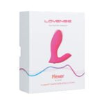 Lovense Flexer App-Controlled Wearable Insertable Vibrator – Hot Pink - Image 9