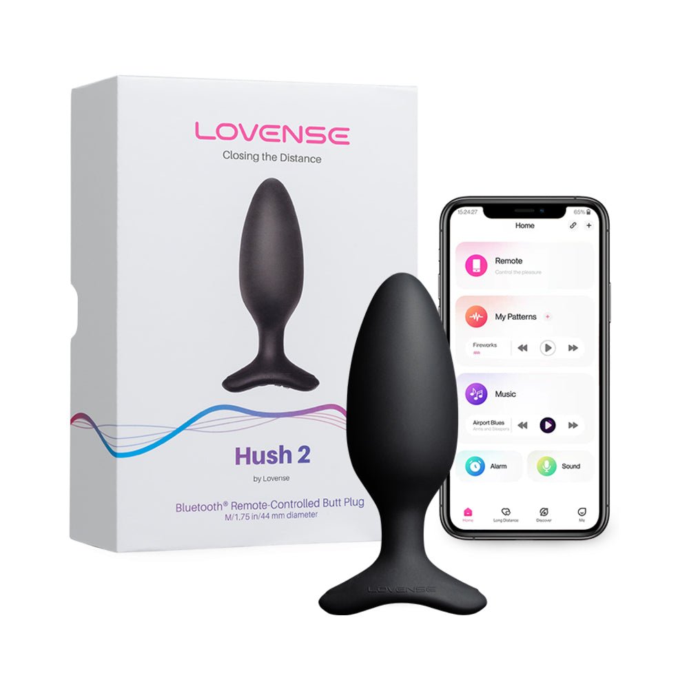 lovense-hush-2-bluetooth-remote-controlled-vibrating-butt-plug-medium-175-in Lovense Hush 2 Bluetooth Remote-Controlled Vibrating Butt Plug Medium 1.75 in. - Image 1