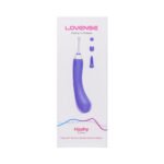 Lovense Hyphy Bluetooth Remote-Controlled Dual-End Vibrator Clitoral and G-Spot Stimulator - Image 7