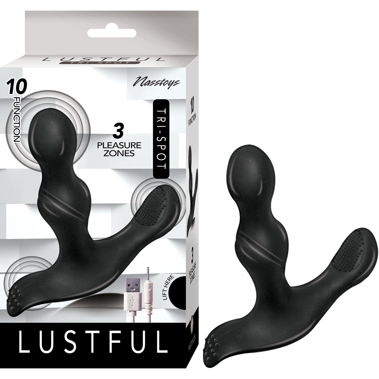 lustful-tri-spot-black Lustful Tri-Spot - Black - Image 1