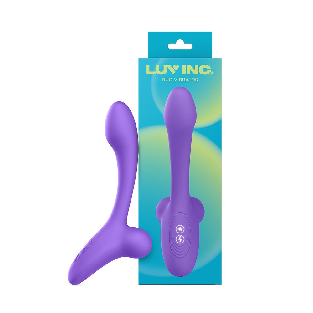 luv-inc-dv35-duo-vibrator-purple Luv Inc Dv35: Duo Vibrator Purple - Image 1