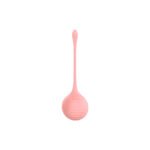 Luv Inc KG88 Kegel Exercise Device 2-Piece Set Ribbed Silicone Light Pink - Image 5