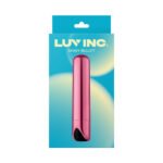 Luv Inc Sb33 Shiny Bullet Rechargeable Vibrator Light Pink - Image 3