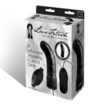 Lux Fetish 6" Inflatable Vibrating Dildo