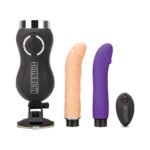 Lux Fetish Rechargeable Thrusting Compact Sex Machine with Remote Control - Image 5