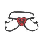 Lux Fetish Red Heart Strap-On Harness - Image 3