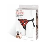 Lux Fetish Red Heart Strap-On Harness - Image 9
