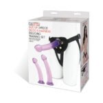 Lux Fetish Size Up 3-Piece Dildo & Harness Pegging Training Set - Image 8